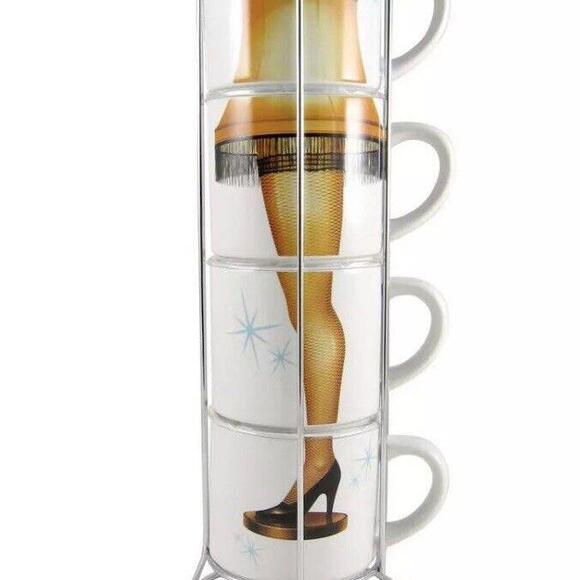A Christmas Story Leg Lamp Mug Set - Fun Collectible Gift - Picture 2 of 2